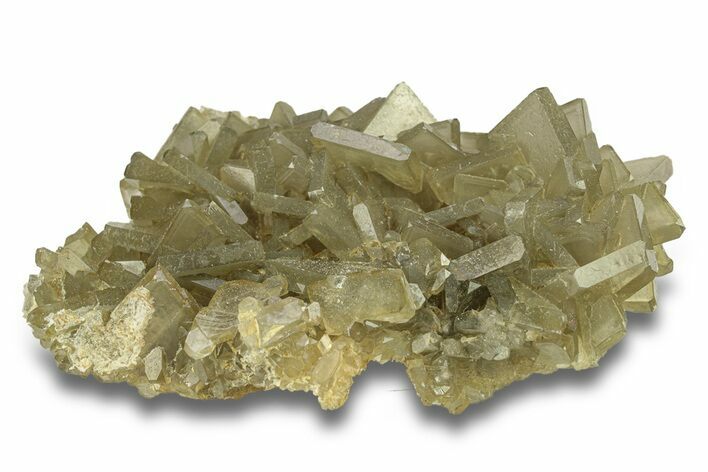 Gray-Green Tabular Barite With Phantoms- Peru #277231